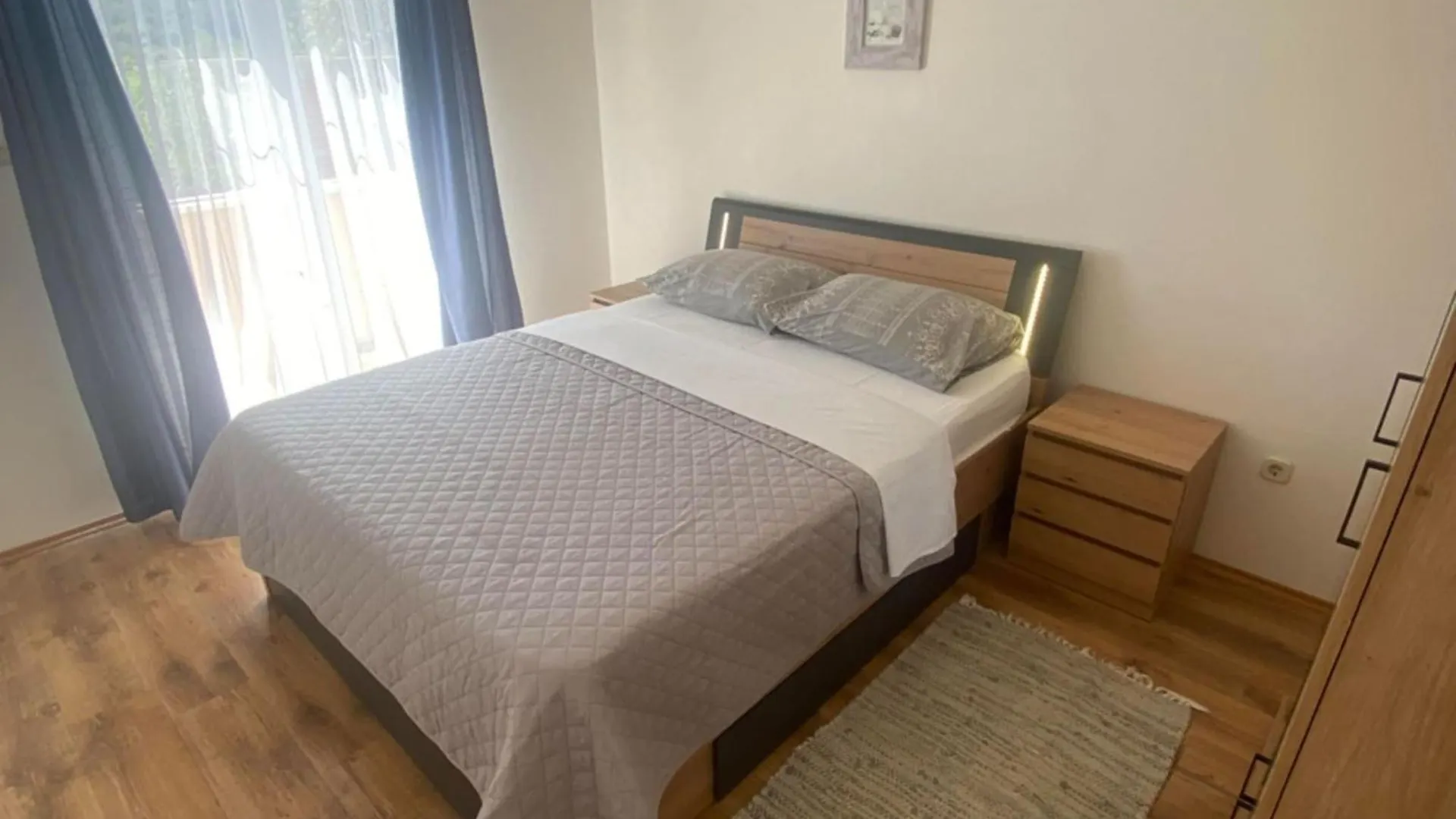 Apartments Danijela & Vlado - One Bedroom Apartment With Balcony And Garden View Lopar